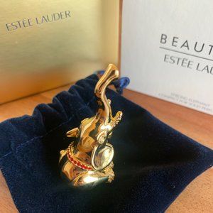 Estee Lauder Beautiful Strong Elephant Compact For Solid Perfume (2016)